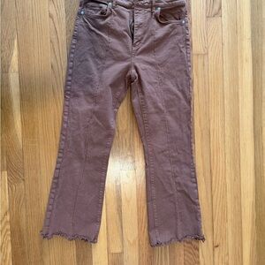LOFT Brown Flare Jeans